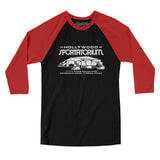 Hollywood Sportatorium Men/Unisex Raglan 3/4 Sleeve T-Shirt-Allegiant Goods Co. Vintage Sports Apparel