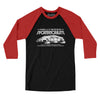 Hollywood Sportatorium Men/Unisex Raglan 3/4 Sleeve T-Shirt-Black|Red-Allegiant Goods Co. Vintage Sports Apparel