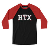 Htx Varsity Men/Unisex Raglan 3/4 Sleeve T-Shirt-Allegiant Goods Co. Vintage Sports Apparel