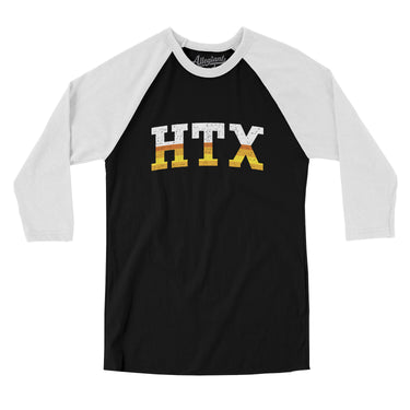 Htx Varsity Men/Unisex Raglan 3/4 Sleeve T-Shirt-Allegiant Goods Co. Vintage Sports Apparel