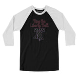 Ring The Liberty Bell Men/Unisex Raglan 3/4 Sleeve T-Shirt-Allegiant Goods Co. Vintage Sports Apparel