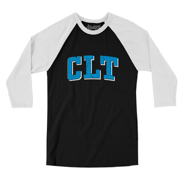Clt Varsity Men/Unisex Raglan 3/4 Sleeve T-Shirt-Allegiant Goods Co. Vintage Sports Apparel