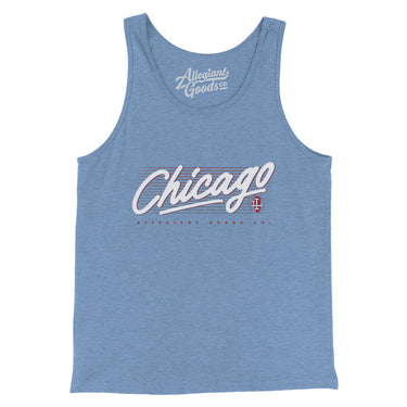 Chicago Retro Men/Unisex Tank Top-Allegiant Goods Co. Vintage Sports Apparel