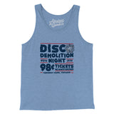 Disco Demolition Night Men/Unisex Tank Top-Allegiant Goods Co. Vintage Sports Apparel
