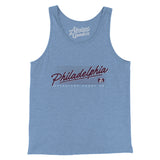 Philadelphia Retro Men/Unisex Tank Top-Allegiant Goods Co. Vintage Sports Apparel