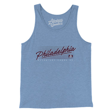 Philadelphia Retro Men/Unisex Tank Top-Allegiant Goods Co. Vintage Sports Apparel
