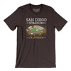 San Diego Stadium Men/Unisex T-Shirt-Brown-Allegiant Goods Co. Vintage Sports Apparel