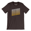 San Diego Vintage Repeat Men/Unisex T-Shirt-Brown-Allegiant Goods Co. Vintage Sports Apparel