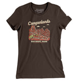 Canyonlands National Park Women's T-Shirt-Allegiant Goods Co. Vintage Sports Apparel