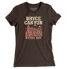Bryce Canyon National Park Women's T-Shirt-Brown-Allegiant Goods Co. Vintage Sports Apparel