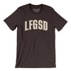 Lfgsd Men/Unisex T-Shirt-Brown-Allegiant Goods Co. Vintage Sports Apparel