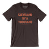 Cleveland By A Thousand Men/Unisex T-Shirt-Brown-Allegiant Goods Co. Vintage Sports Apparel