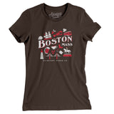 Boston Things Women's T-Shirt-Allegiant Goods Co. Vintage Sports Apparel
