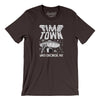 Lake George Time Town Men/Unisex T-Shirt-Brown-Allegiant Goods Co. Vintage Sports Apparel