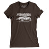 Hollywood Sportatorium Women's T-Shirt-Brown-Allegiant Goods Co. Vintage Sports Apparel