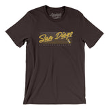 San Diego Retro Men/Unisex T-Shirt-Allegiant Goods Co. Vintage Sports Apparel