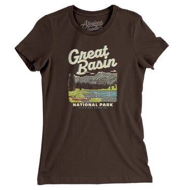 Great Basin National Park Women's T-Shirt-Allegiant Goods Co. Vintage Sports Apparel