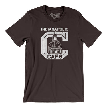 Indianapolis Caps Men/Unisex T-Shirt-Allegiant Goods Co. Vintage Sports Apparel