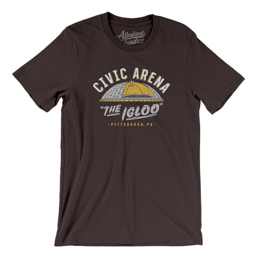 Pittsburgh Civic Arena Men/Unisex T-Shirt-Allegiant Goods Co. Vintage Sports Apparel