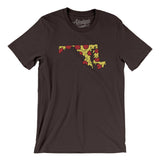 Maryland Pizza State Men/Unisex T-Shirt-Allegiant Goods Co. Vintage Sports Apparel