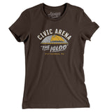 Pittsburgh Civic Arena Women's T-Shirt-Allegiant Goods Co. Vintage Sports Apparel