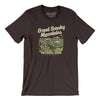 Great Smoky Mountains National Park Men/Unisex T-Shirt-Brown-Allegiant Goods Co. Vintage Sports Apparel