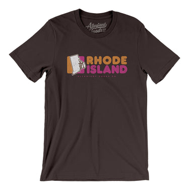 Rhode Island Coffee Men/Unisex T-Shirt-Allegiant Goods Co. Vintage Sports Apparel