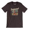 Redwood National Park Men/Unisex T-Shirt-Brown-Allegiant Goods Co. Vintage Sports Apparel