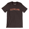 Cleveland Varsity Men/Unisex T-Shirt-Brown-Allegiant Goods Co. Vintage Sports Apparel