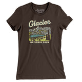 Glacier National Park Women's T-Shirt-Allegiant Goods Co. Vintage Sports Apparel