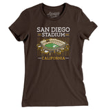 San Diego Stadium Women's T-Shirt-Allegiant Goods Co. Vintage Sports Apparel
