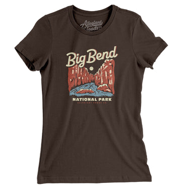 Big Bend National Park Women's T-Shirt-Allegiant Goods Co. Vintage Sports Apparel