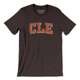 Cle Varsity Men/Unisex T-Shirt-Brown-Allegiant Goods Co. Vintage Sports Apparel