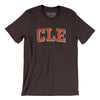 Cle Varsity Men/Unisex T-Shirt-Brown-Allegiant Goods Co. Vintage Sports Apparel