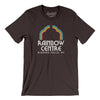 Rainbow Centre Men/Unisex T-Shirt-Brown-Allegiant Goods Co. Vintage Sports Apparel