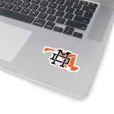 Maryland Home State Sticker (Black & Orange)-Allegiant Goods Co. Vintage Sports Apparel