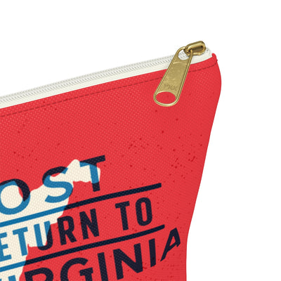 If Lost Return to West Virginia Accessory Bag-Allegiant Goods Co. Vintage Sports Apparel