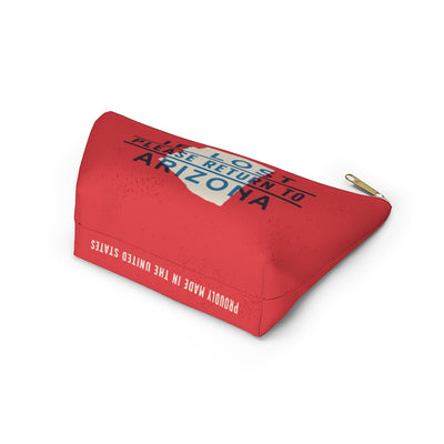 If Lost Return to Arizona Accessory Bag-Allegiant Goods Co. Vintage Sports Apparel