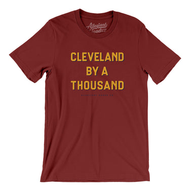 Cleveland By A Thousand Men/Unisex T-Shirt-Allegiant Goods Co. Vintage Sports Apparel