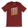 Ames Vintage Repeat Men/Unisex T-Shirt-Cardinal-Allegiant Goods Co. Vintage Sports Apparel