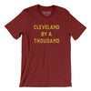 Cleveland By A Thousand Men/Unisex T-Shirt-Cardinal-Allegiant Goods Co. Vintage Sports Apparel