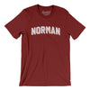 Norman Varsity Men/Unisex T-Shirt-Cardinal-Allegiant Goods Co. Vintage Sports Apparel