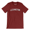 Lexington Varsity Men/Unisex T-Shirt-Cardinal-Allegiant Goods Co. Vintage Sports Apparel