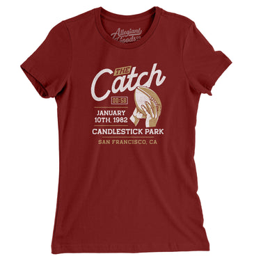 The Catch Women's T-Shirt-Allegiant Goods Co. Vintage Sports Apparel