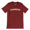 Bloomington Indiana Varsity Men/Unisex T-Shirt-Cardinal-Allegiant Goods Co. Vintage Sports Apparel