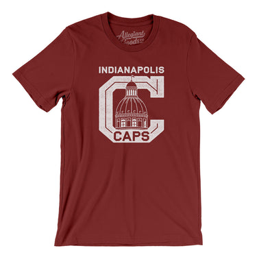 Indianapolis Caps Men/Unisex T-Shirt-Allegiant Goods Co. Vintage Sports Apparel