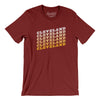 Cleveland Vintage Repeat Men/Unisex T-Shirt-Cardinal-Allegiant Goods Co. Vintage Sports Apparel
