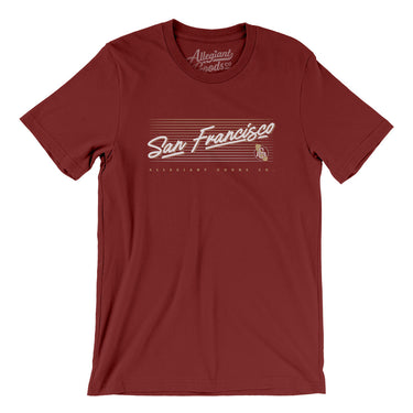 San Francisco Retro Men/Unisex T-Shirt-Allegiant Goods Co. Vintage Sports Apparel