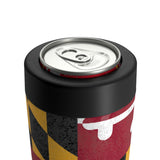 Maryland State Flag Can Cooler-Allegiant Goods Co. Vintage Sports Apparel