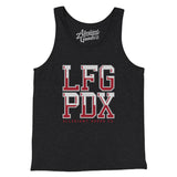 Lfg Pdx Men/Unisex Tank Top-Allegiant Goods Co. Vintage Sports Apparel